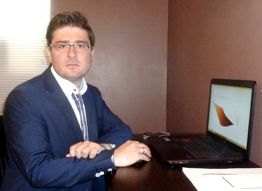 Autor w trakcie pracy na Politechnice Wrocławskiej, 2015 Autor w trakcie pracy na Politechnice Wrocławskiej, rok 2015