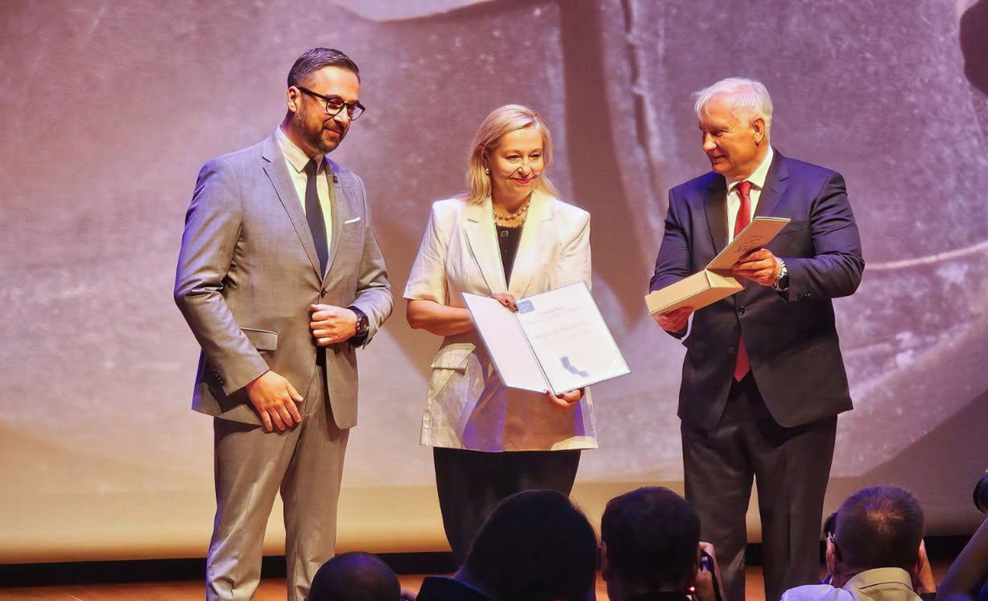 Dr Marcin Kulasek, Prof. Agnieszka Chacińska, Prof. Marek Konarzewski