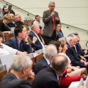 Sympozjum Znaczenie systemu grantowego dla poprawy jakości badań naukowych w Polsce, fot. Michał Niewdana