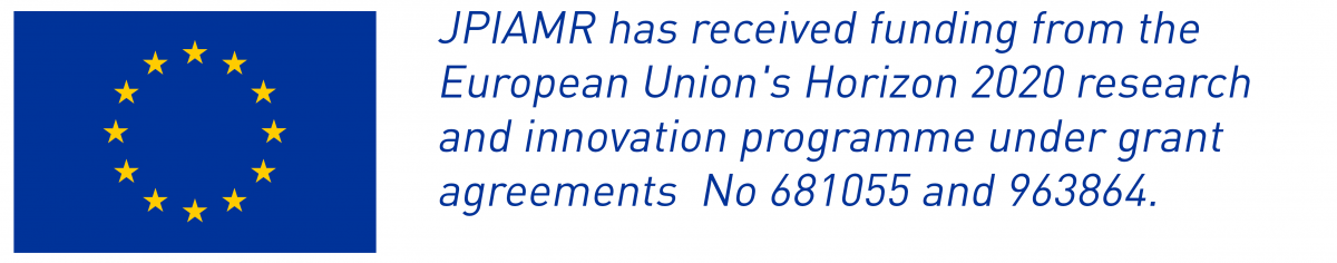 JPI AMR  has received funding from the European Union’s Horizon 2020 research and innovation programme under grant agreement No 681055.