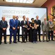 Laureaci Nagrody NCN, dyrektor i przewodniczący Rady NCN oraz laudatorzy i fundatorzy