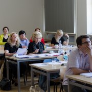 Warsztaty dla pracowników administracyjnych jednostek naukowych - ogólny widok na uczestników