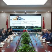 Przedstawiciele Narodowego Centrum Nauki i National Natural Science Foundation of China podczas ceremonii podpisania Memorandum of Understanding w Pekinie