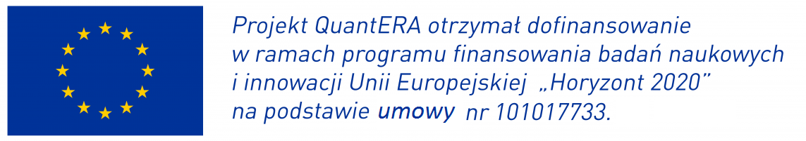 Niniejszy projekt otrzymał dofinansowanie w ramach programu finansowania badań naukowych i innowacji Unii Europejskiej "Horyzont 2020" na podstawie umowy nr 101017733. 