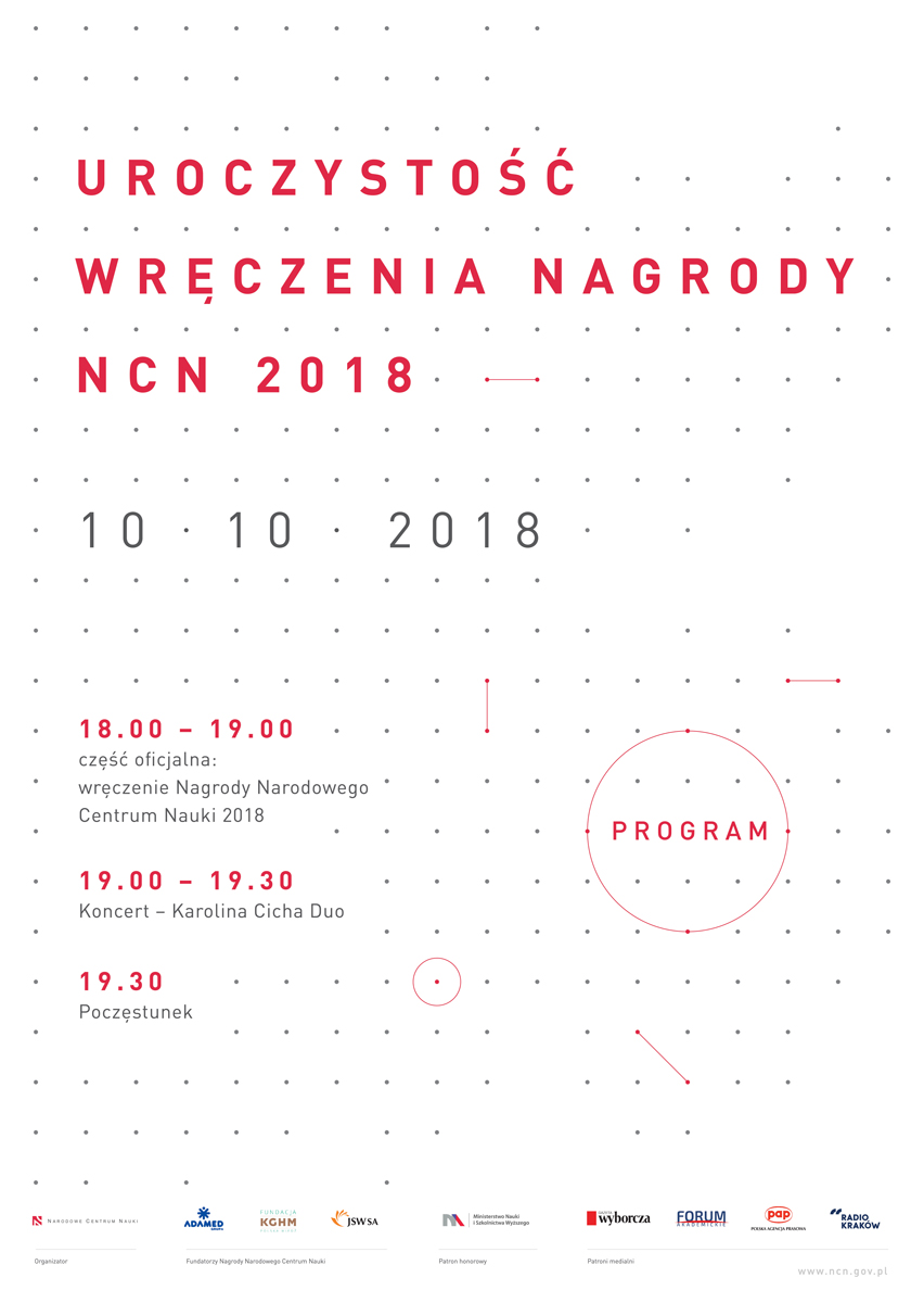 plakat Nagroda NCN