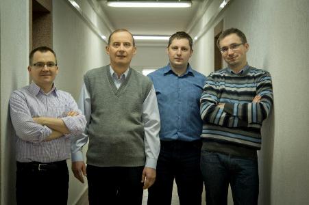 dr inż. Marcin Korytkowski z zespołem Marcin Korytkowski z zespołem