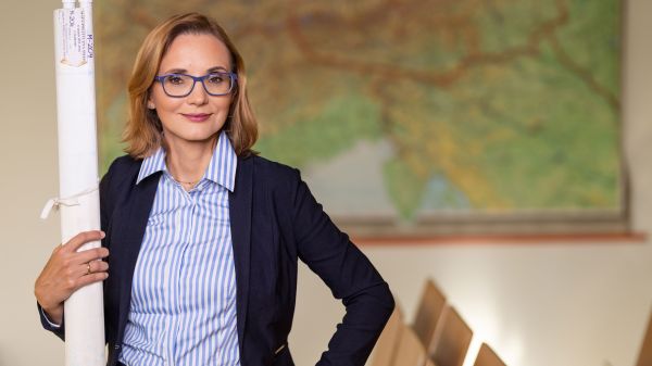 prof. dr hab. Branach-Kallas przy pracy