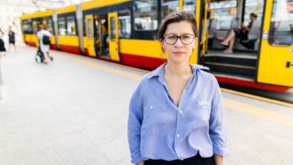 dr Zofia Boni w pracy