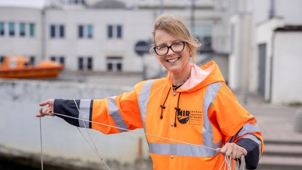 Dr hab. Katarzyna Piwosz, prof. MIR-PIB, photo: Łukasz Bera