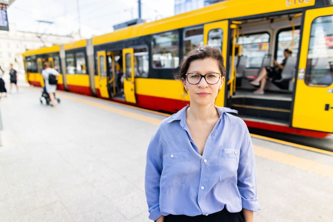 dr Zofia Boni w pracy