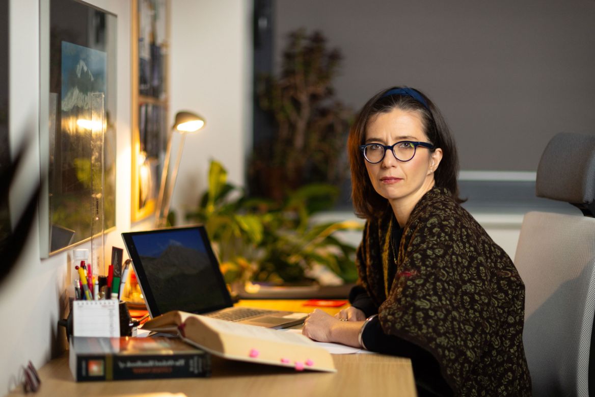 Dr hab. Joanna Bocheńska, photo by Michał Łepecki
