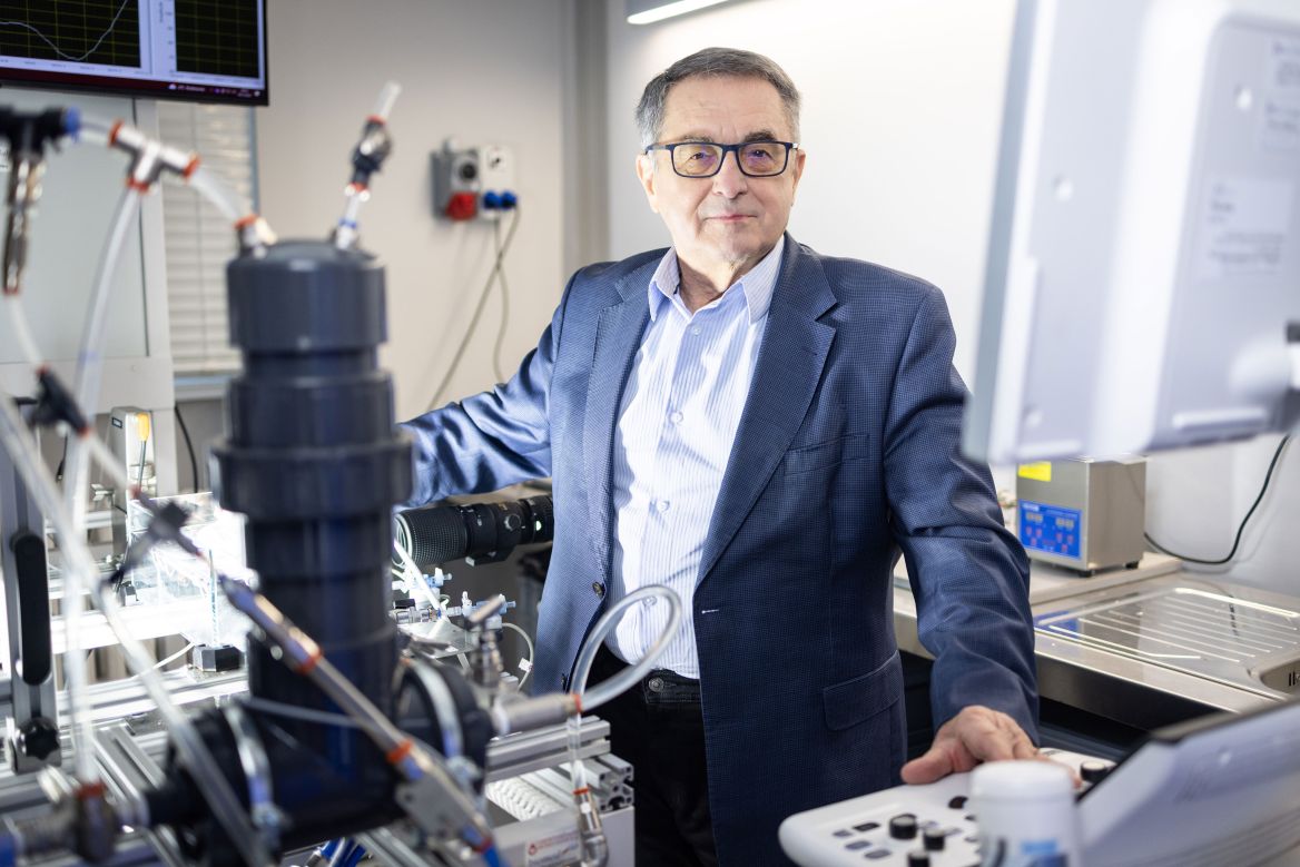 Prof. Ryszard Białecki, photo by Michał Łepecki