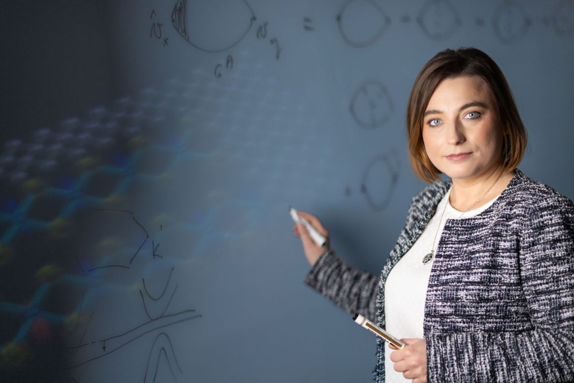 Prof. Anna Dyrdał, photo by Michał Łepecki