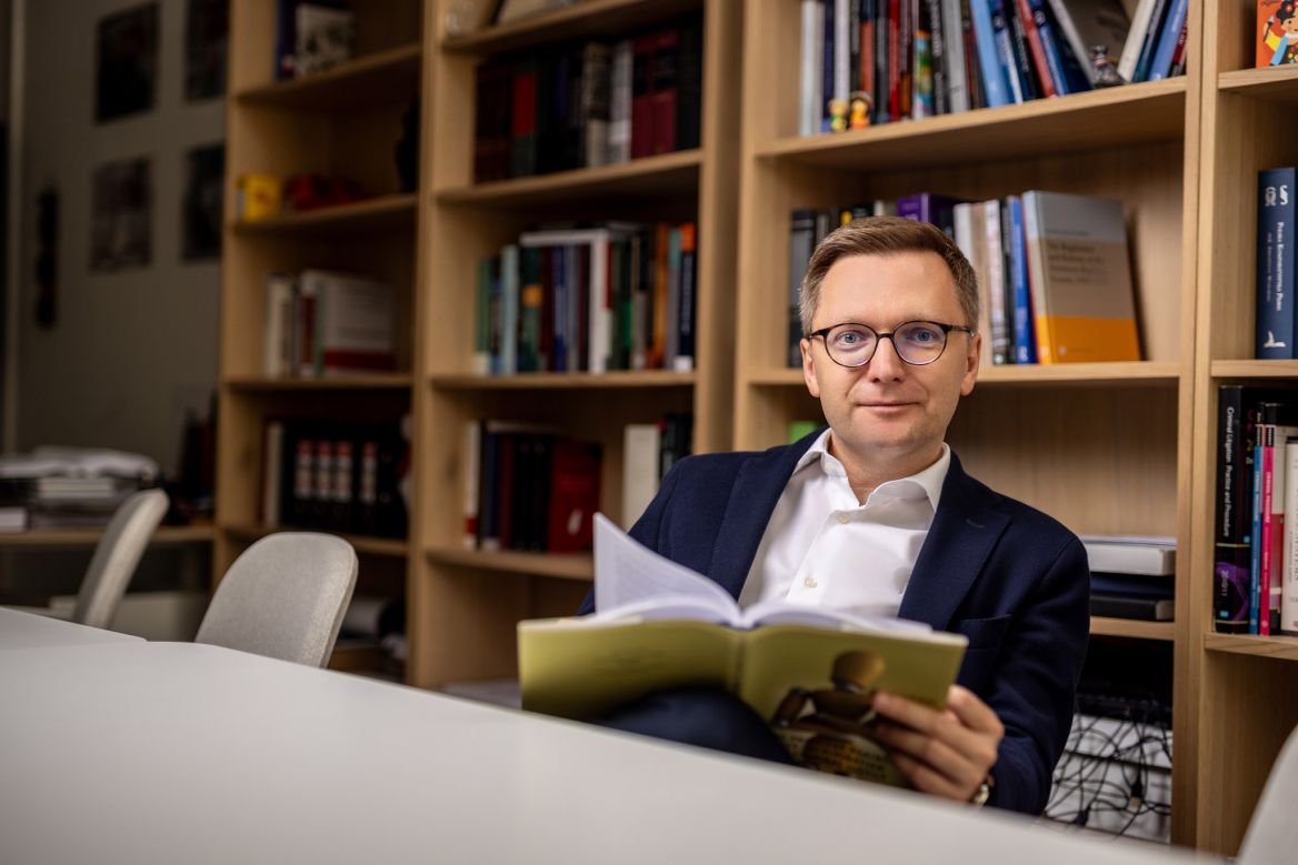 dr hab. Wojciech Jasiński, photo Łukasz Bera