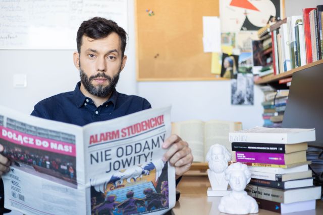 Dr Krystian Szadkowski, photo by Michał Łepecki