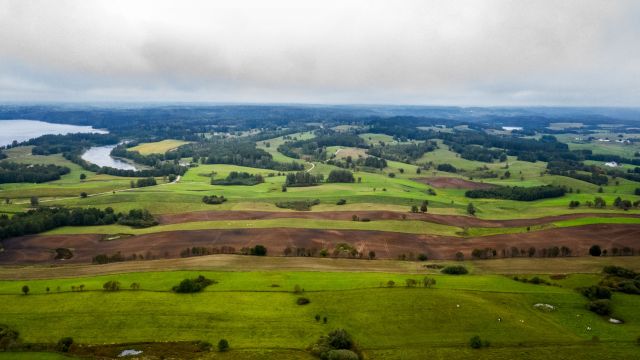 Southern edge of the Szeszupa glacial valley (east of Lake Hańcza), formed after the as a result of the Suwałki glacial outburst flood. Photo by Andrzej Romański
