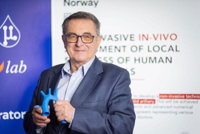 Prof. Ryszard Białecki, photo by Michał Łepecki