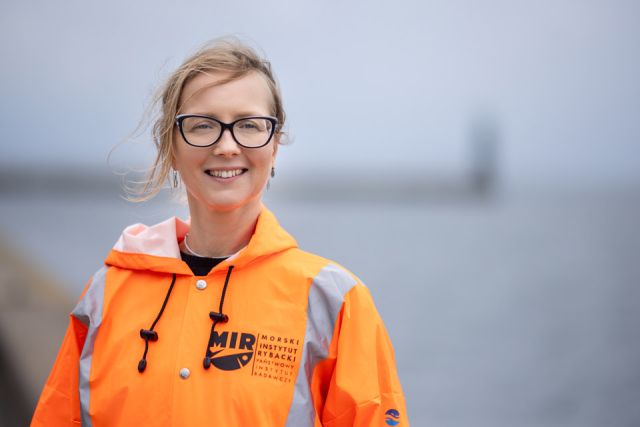 dr hab. Katarzyna Piwosz, prof. MIR-PIB, fot. Łukasz Bera