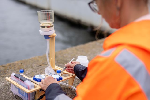 Dr hab. Katarzyna Piwosz, prof. MIR-PIB, photo: Łukasz Bera