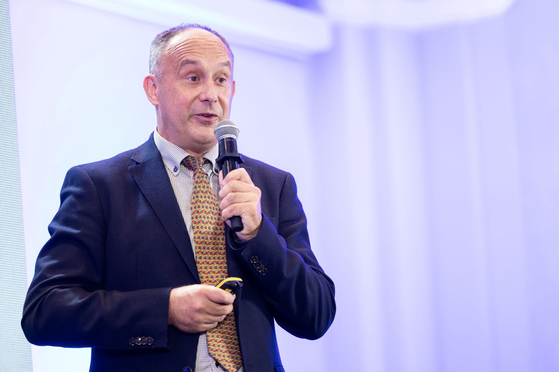 Prof. Grzegorz Pietrzyński podczas obchodów 10-lecia Narodowego Centrum Nauki, fot. Michał Łepecki/NCN