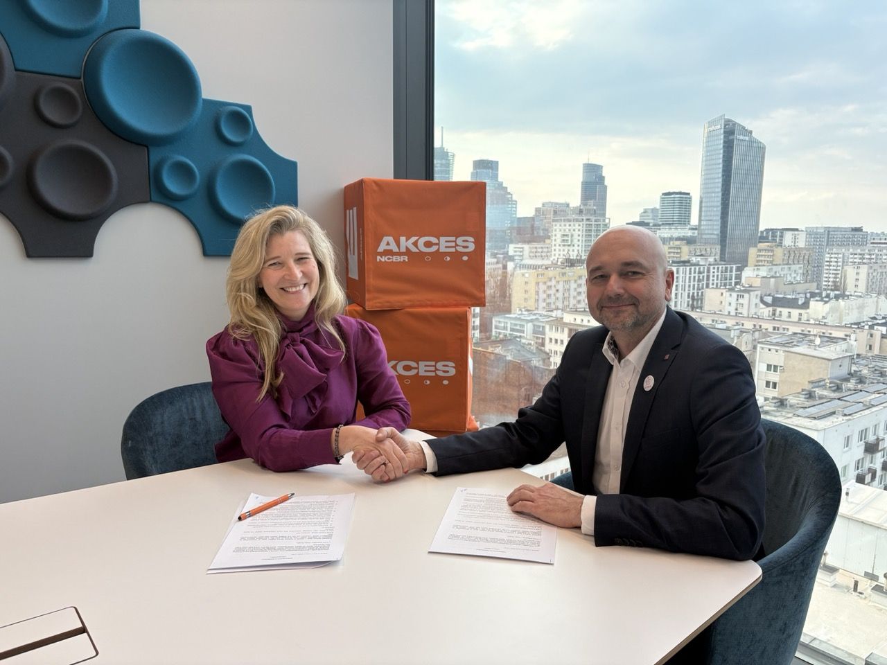 Podpisanie umowy o współpracy NCN i Akces NCBR