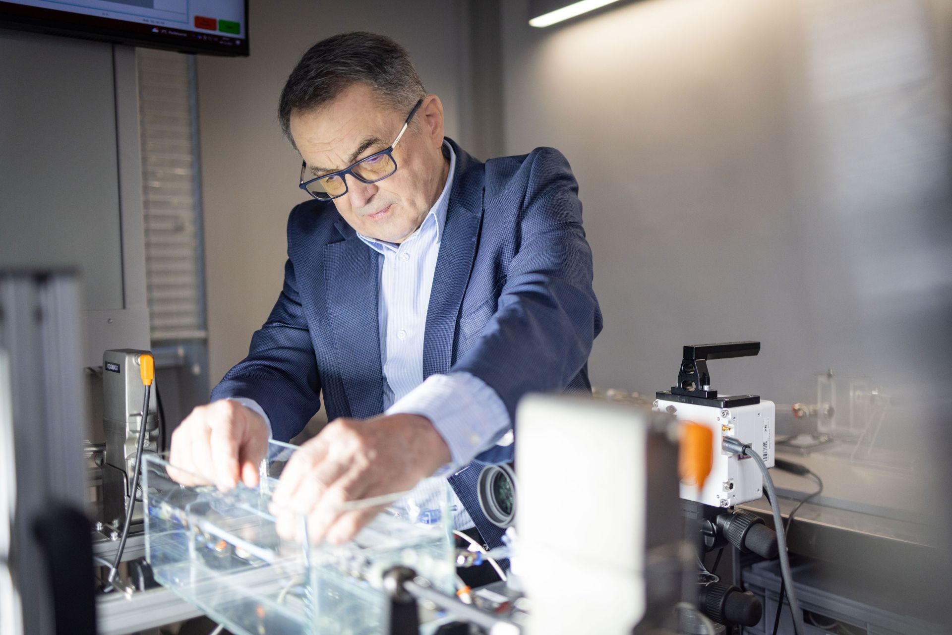 Prof. Ryszard Białecki, photo by Michał Łepecki
