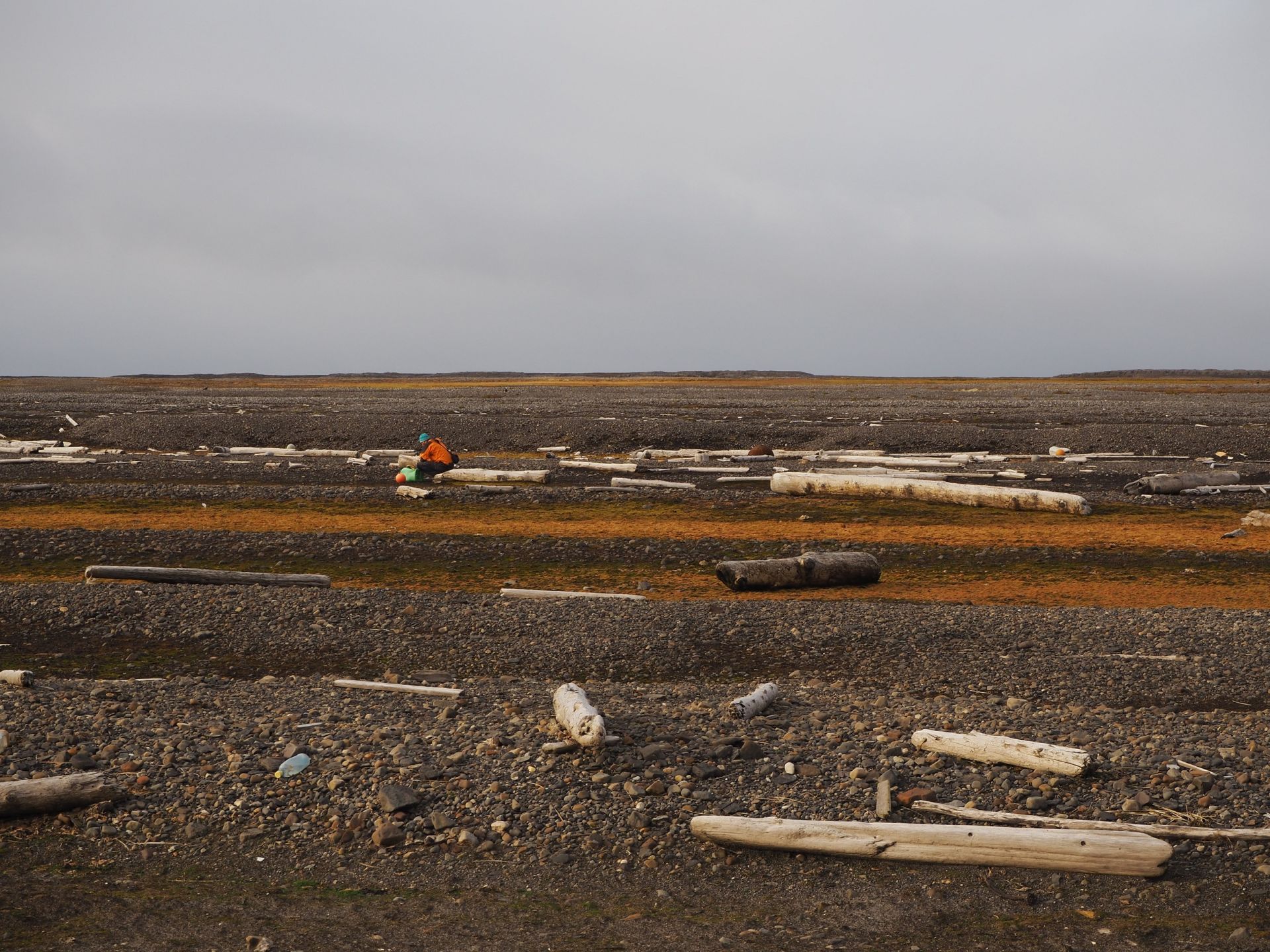 The coast of the island of Sørkappøya, S Svalbard, photo by Mateusz Strzelecki