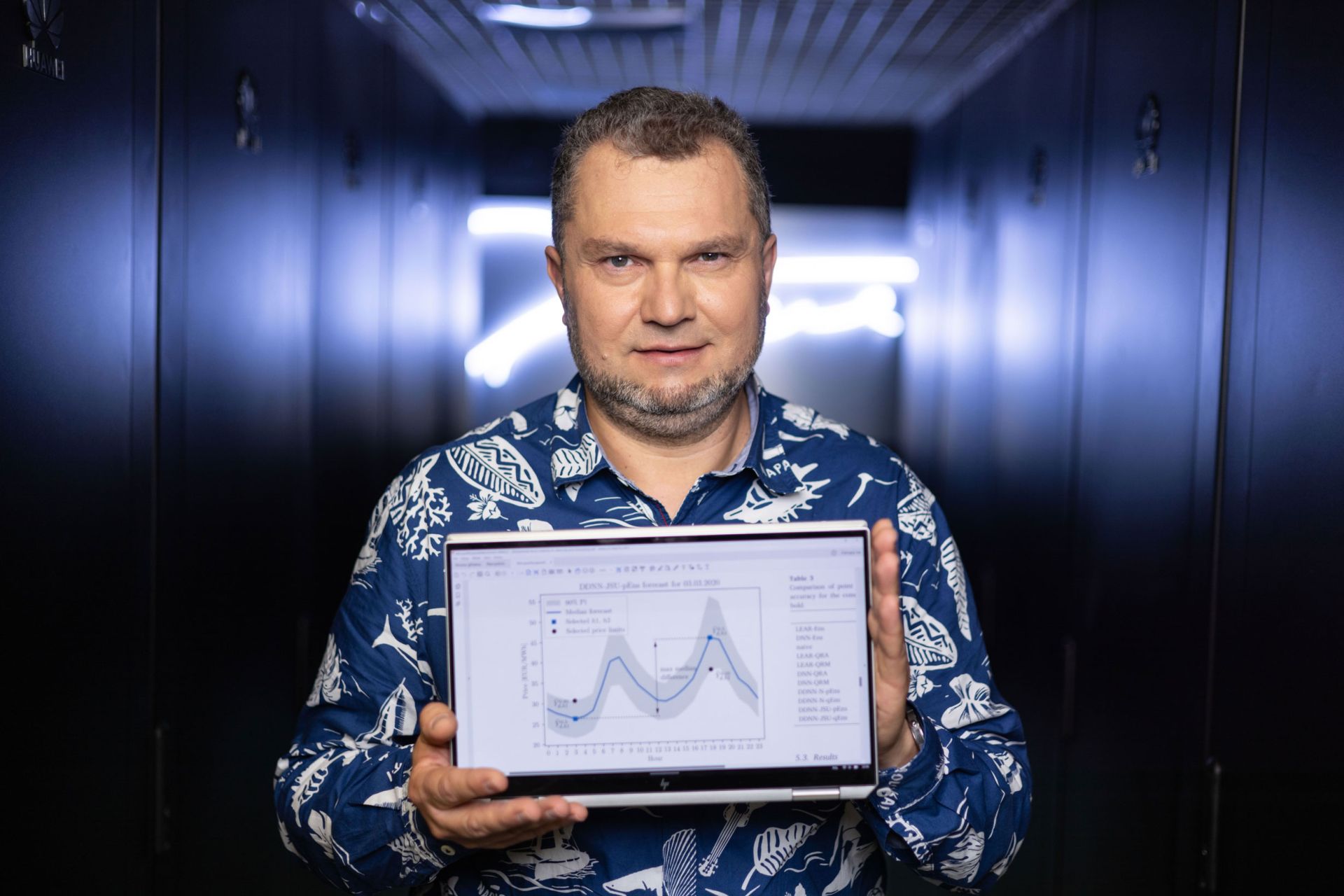Prof. Rafał Weron, photo by Michał Łepecki